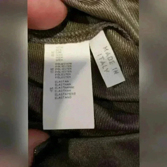 Vintage La Perla Black Silk Dress Sheer Lace Top Beaded Marvel Nighty Slip sz S - Picture 9 of 11